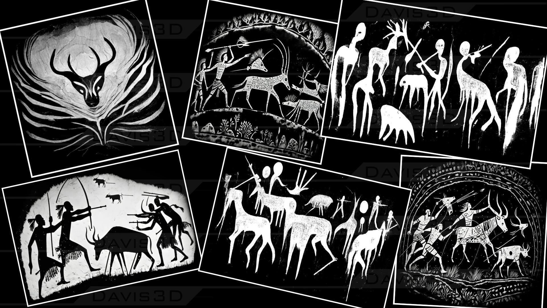 150 Cave Paintings Decal Textures Texture_11