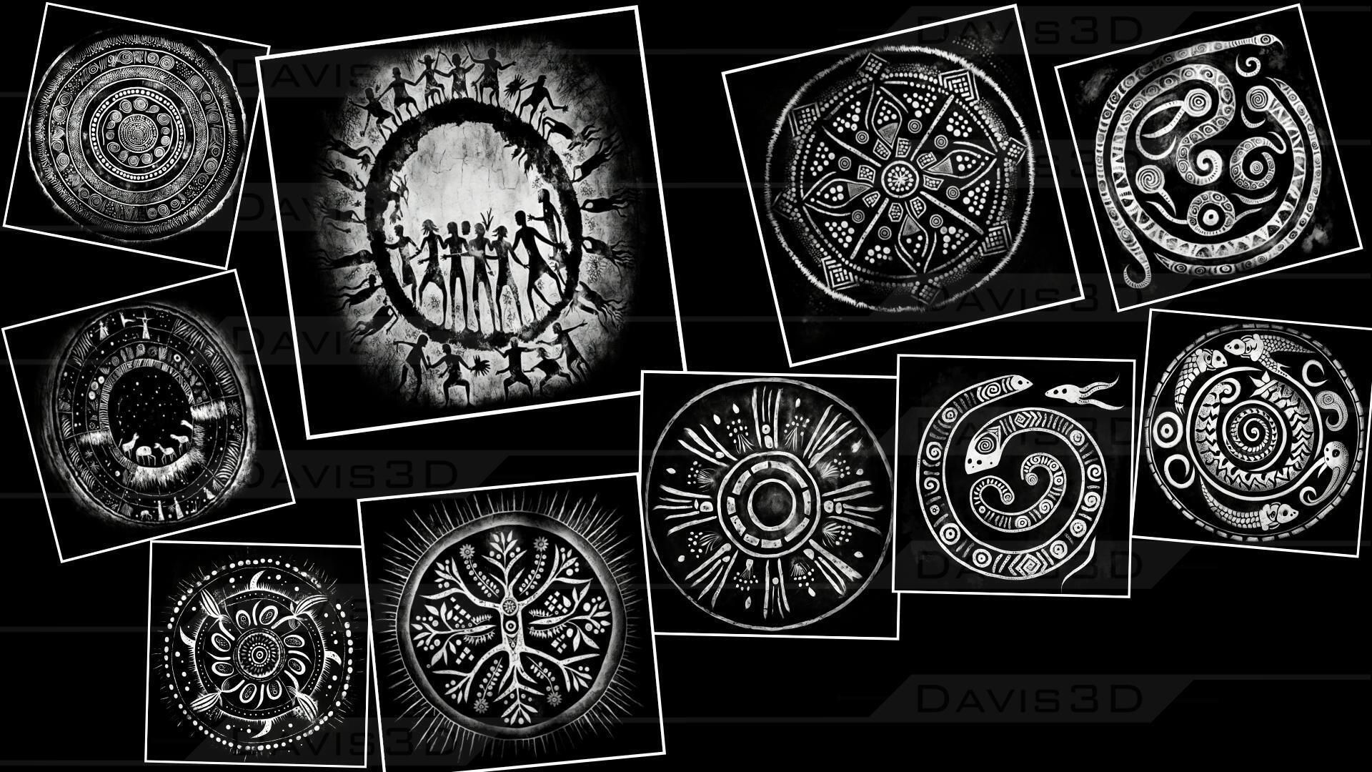 150 Cave Paintings Decal Textures Texture_9