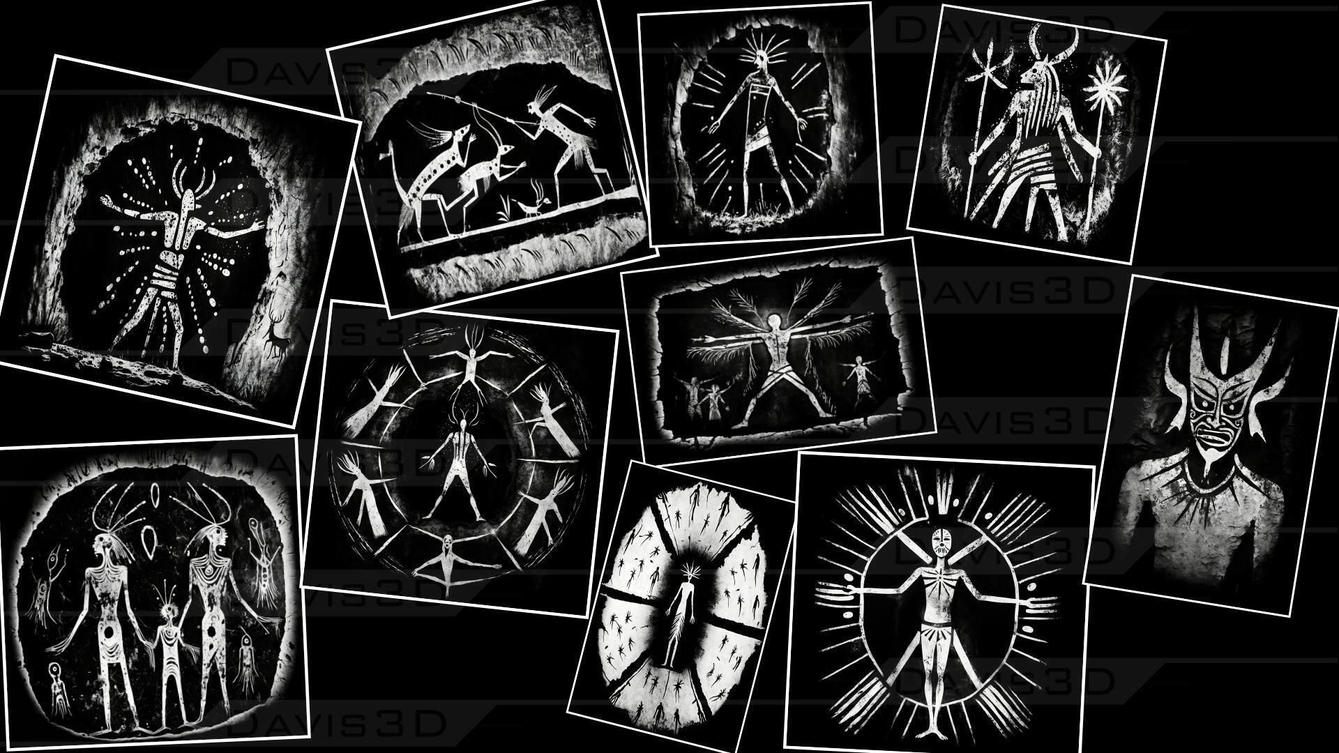 150 Cave Paintings Decal Textures Texture_6