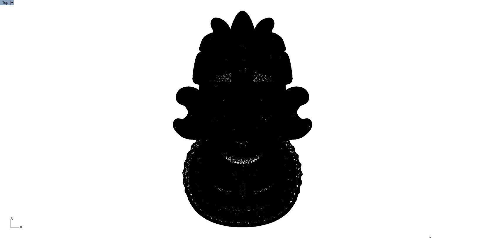 HUNUMAN PENDENT 3D print model_7