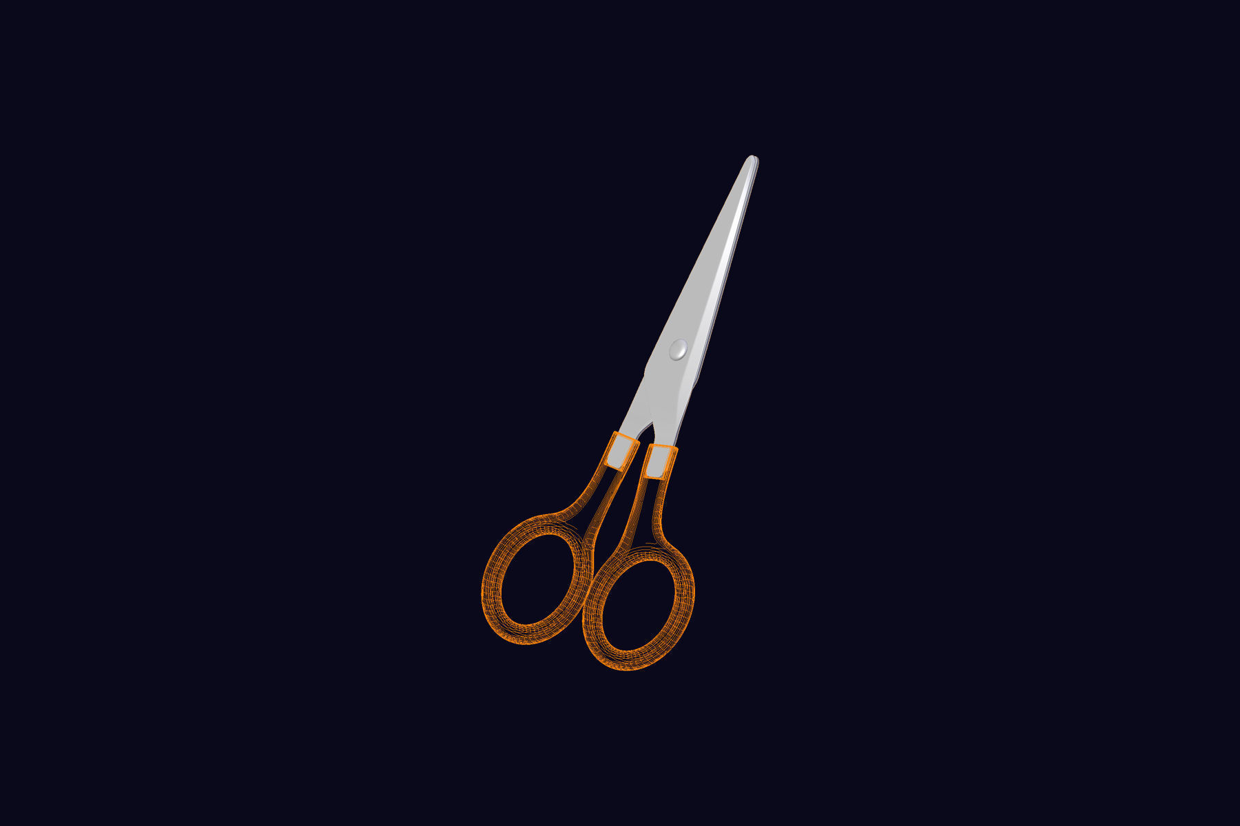 Cutting Scissors 3D model_2