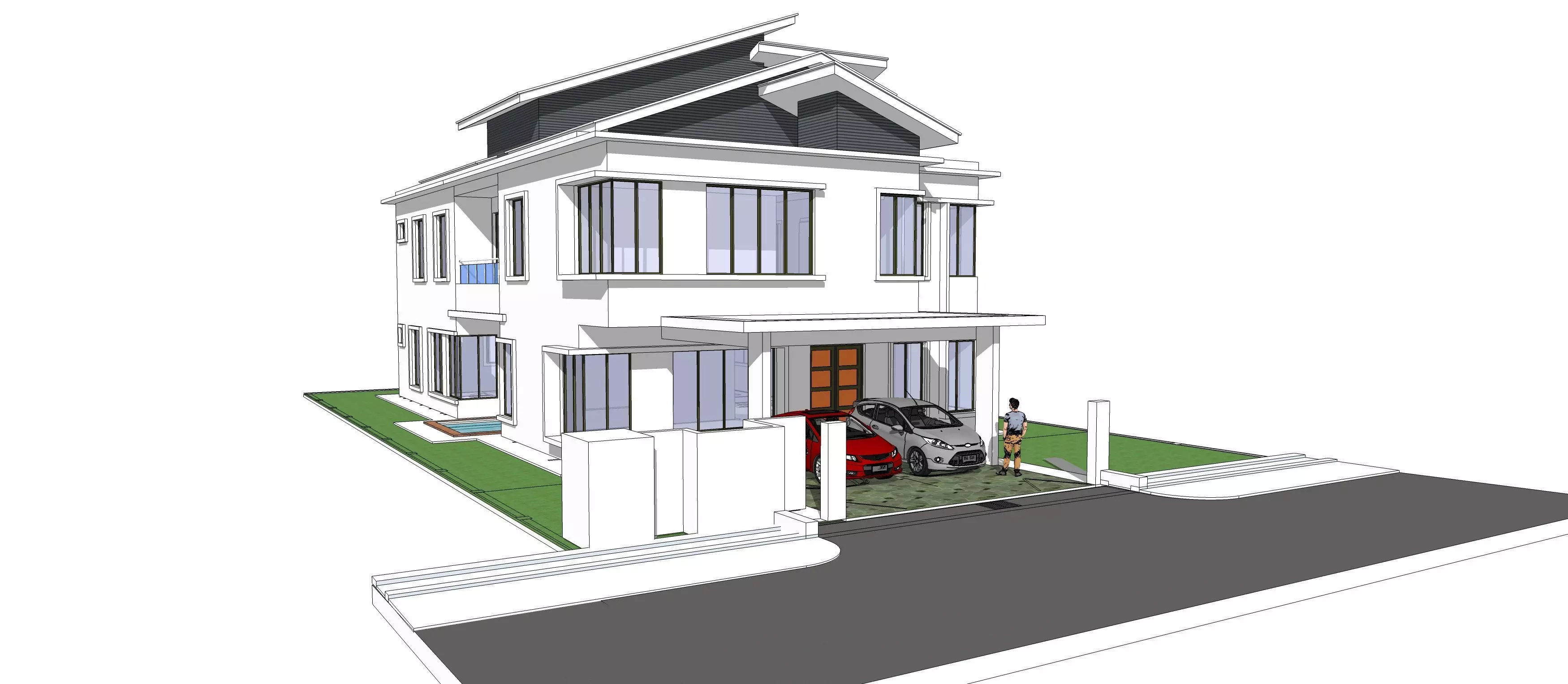 Banglow09 3D model_0