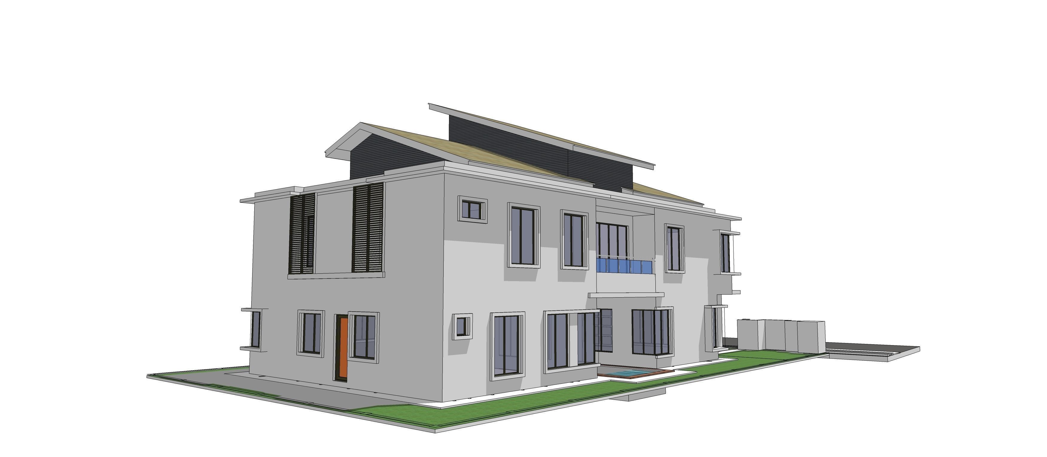 Banglow09 3D model_3
