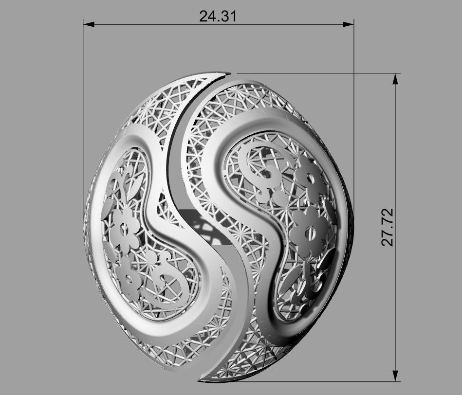 RING COLLECTION-R01 3D print model_2