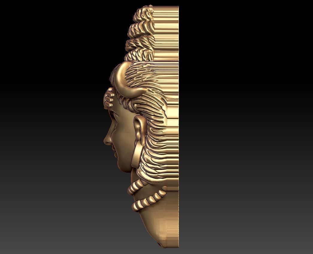 Lord Shiva PENDENT 3D print model_2