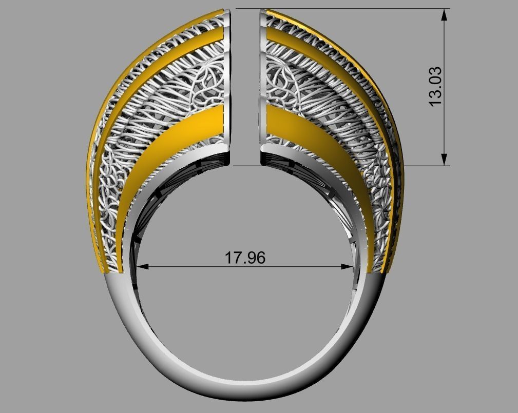 RING COLLECTION-R02 3D print model_3