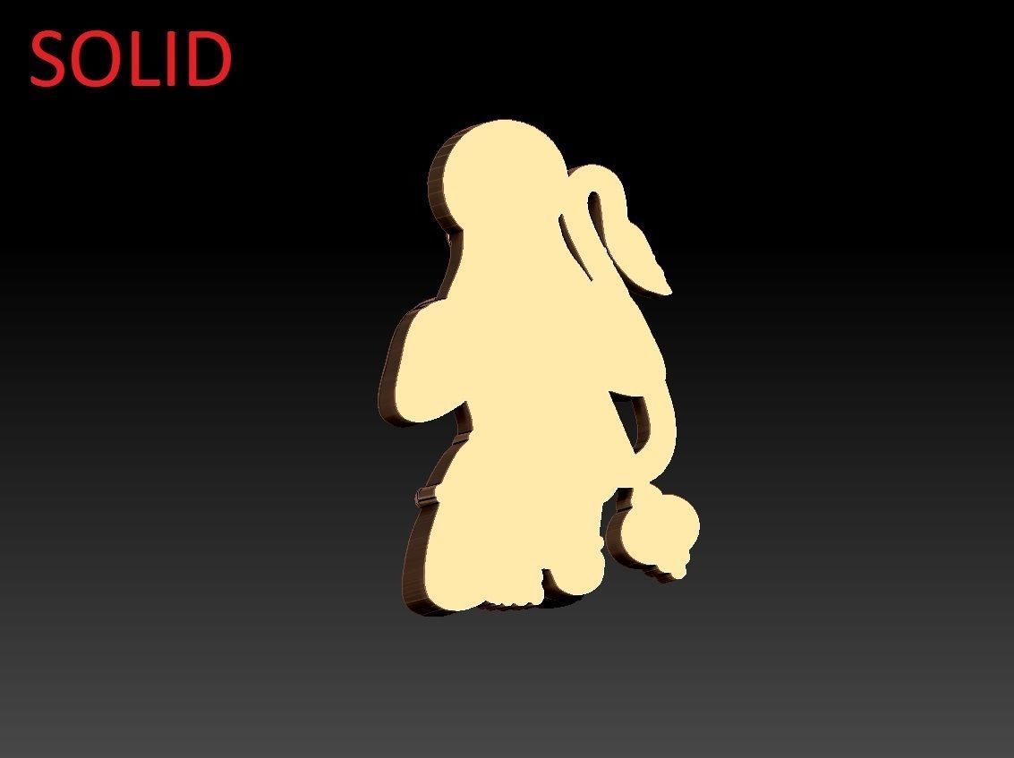 HUNUMAN PENDENT 3D print model_6