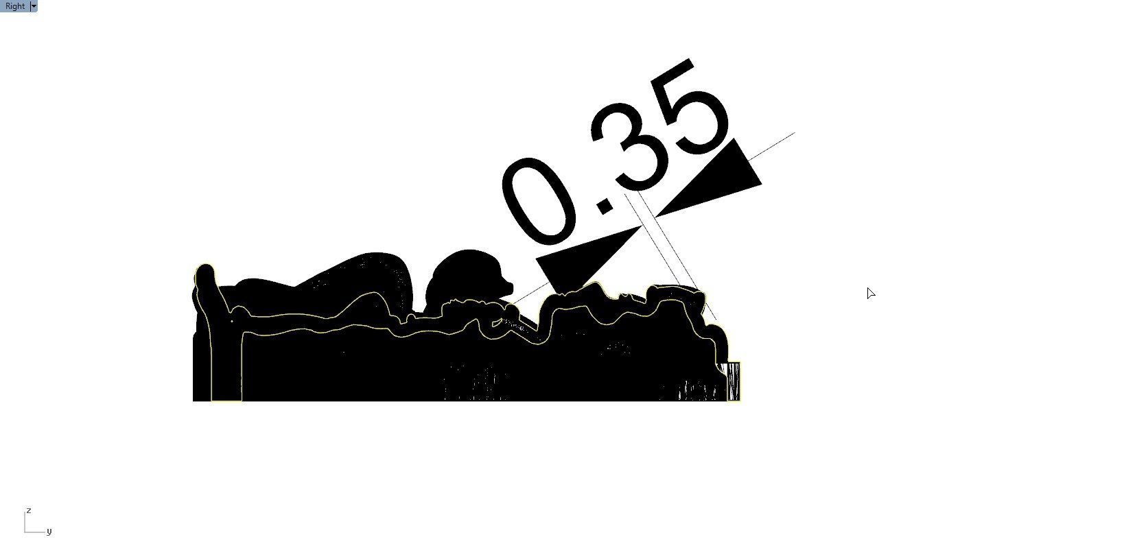 HUNUMAN PENDENT 3D print model_1