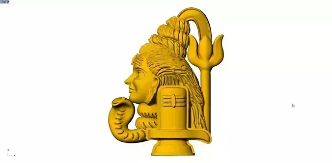 LORD SIVA PENDENT 3D print model
