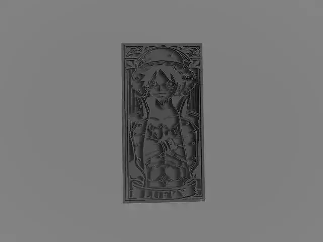 Brook One Piece 3D Wall Panel 3D print model