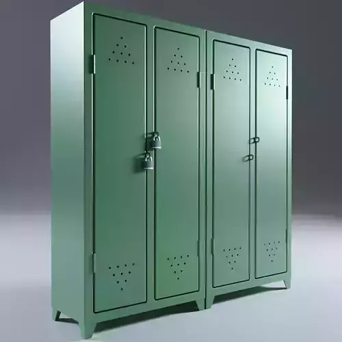 Locker for changing room