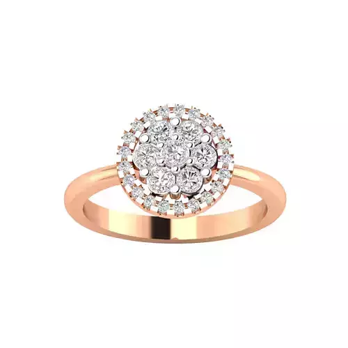 Women Wedding Engagement Ring 3dm STL OBJ FBX Renders Details 3D print model