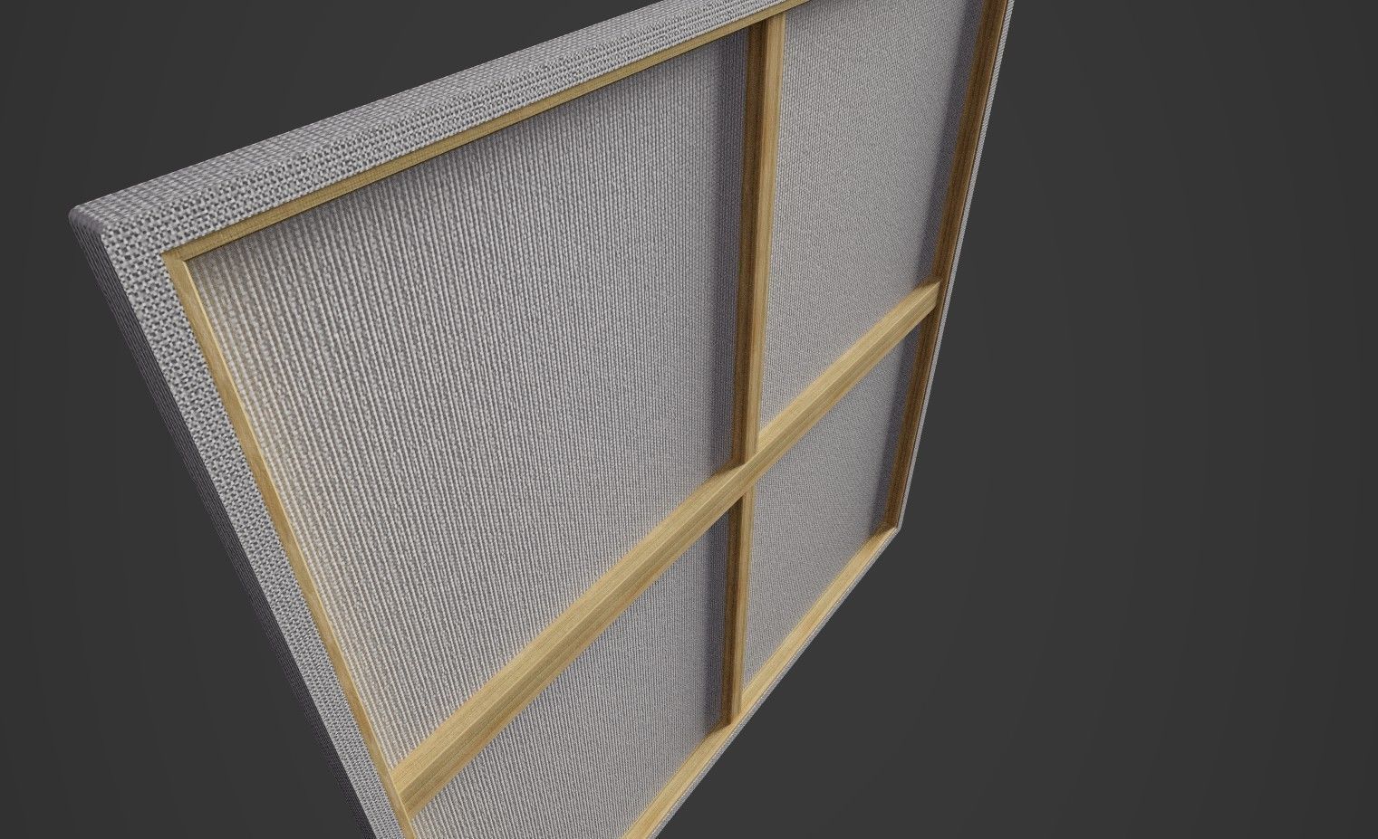Canvas Low-poly 3D model_3