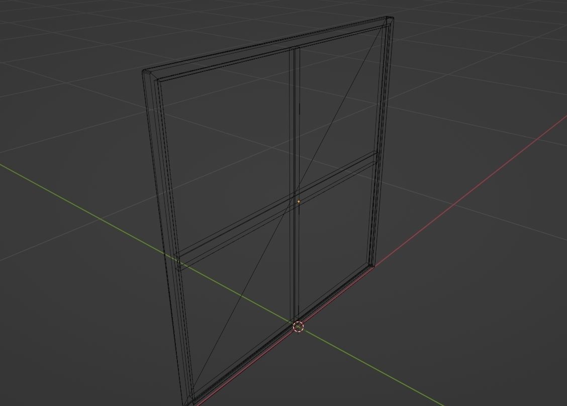 Canvas Low-poly 3D model_13