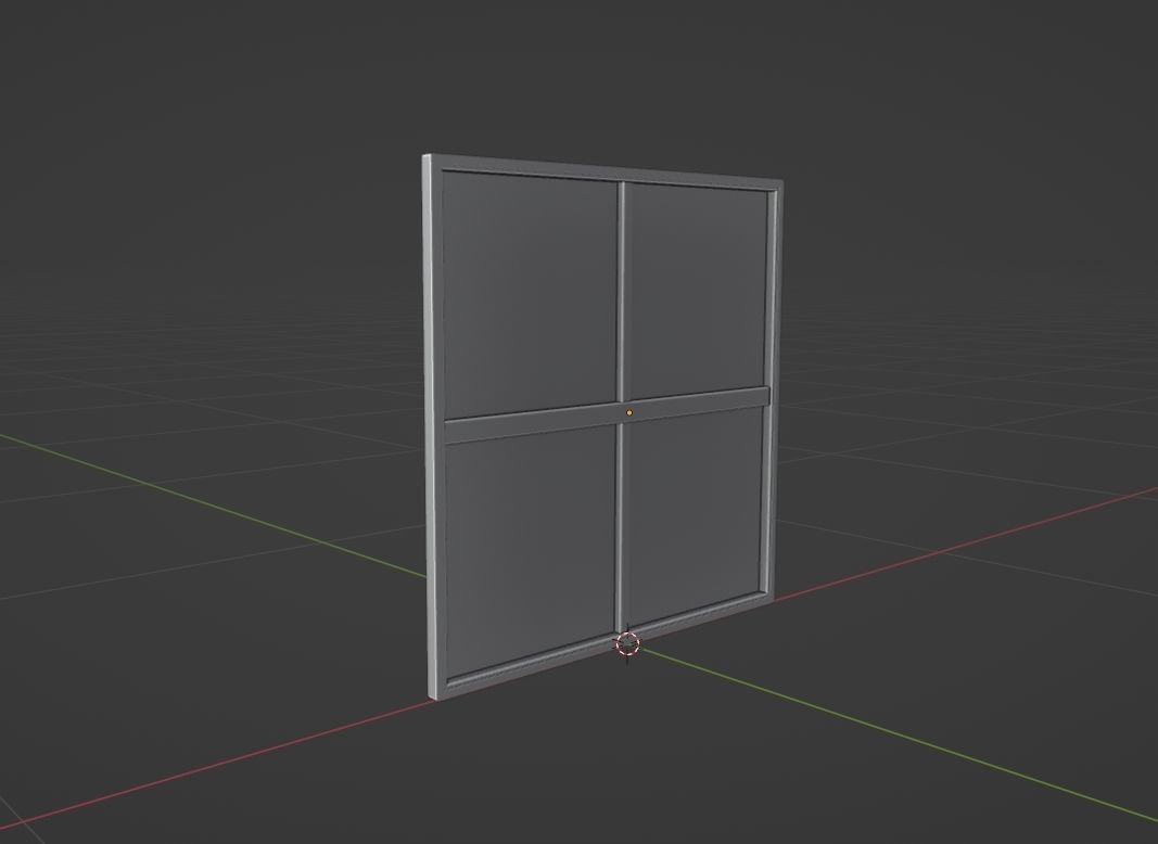 Canvas Low-poly 3D model_9