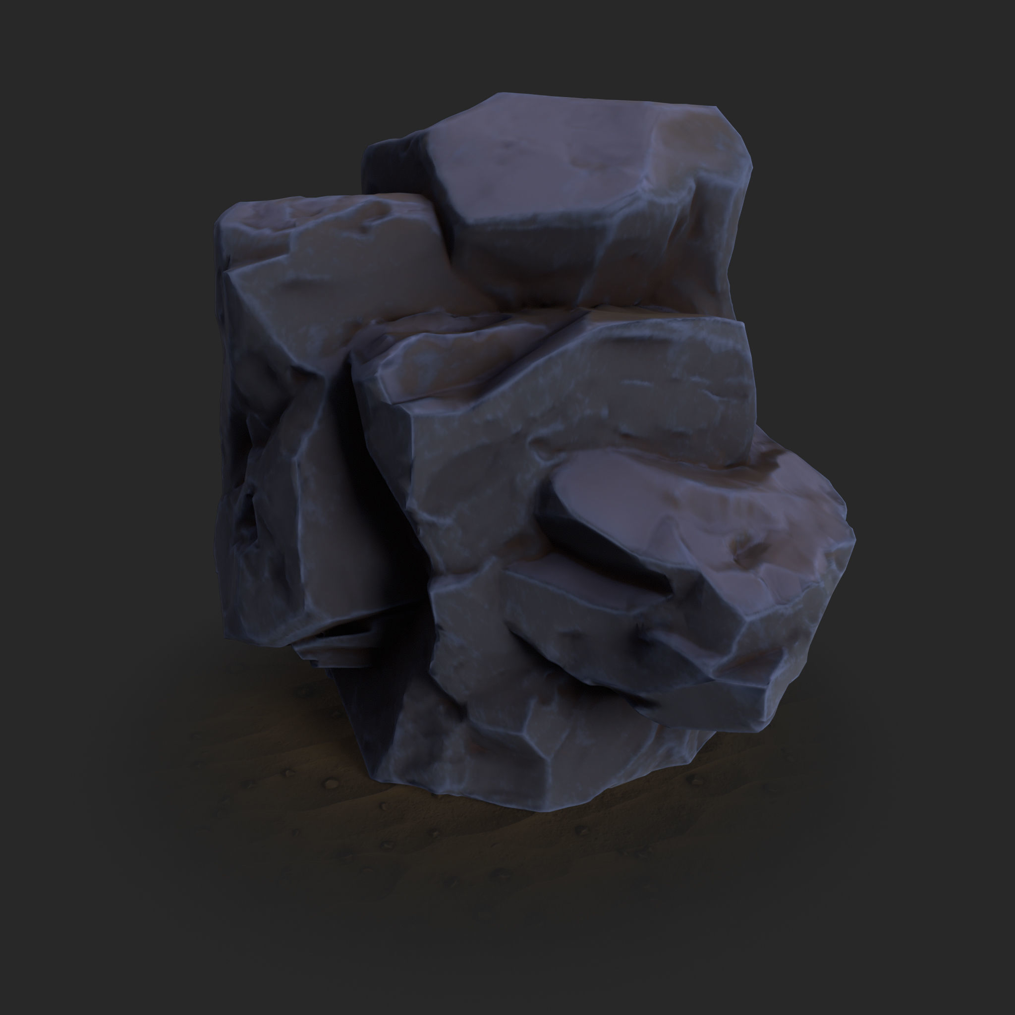 Stylized Stone Substance Smart Material Vol- 1 Texture_5