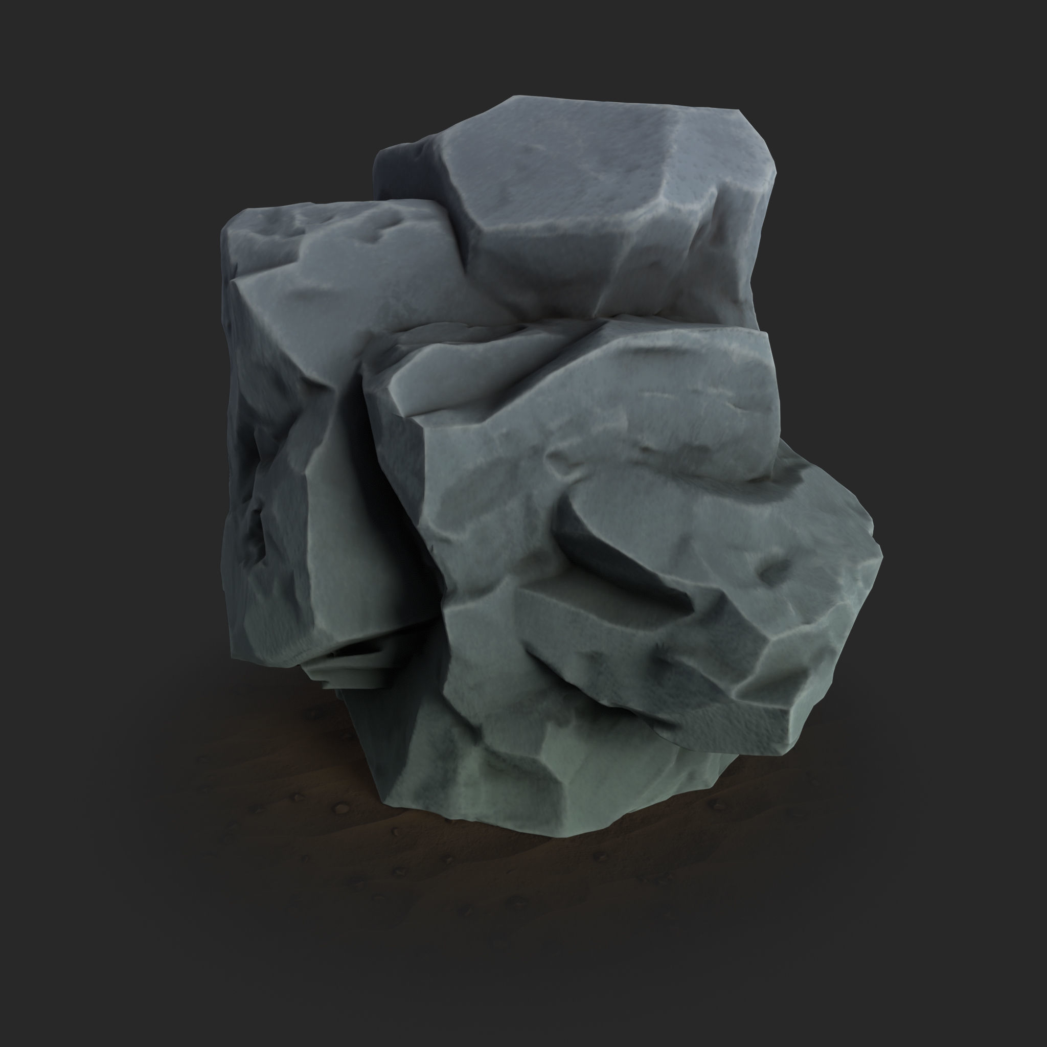 Stylized Stone Substance Smart Material Vol- 1 Texture_3