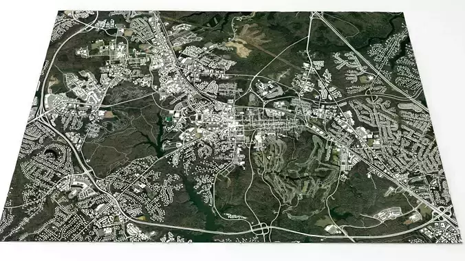 Cityscape Williamsburg USA 