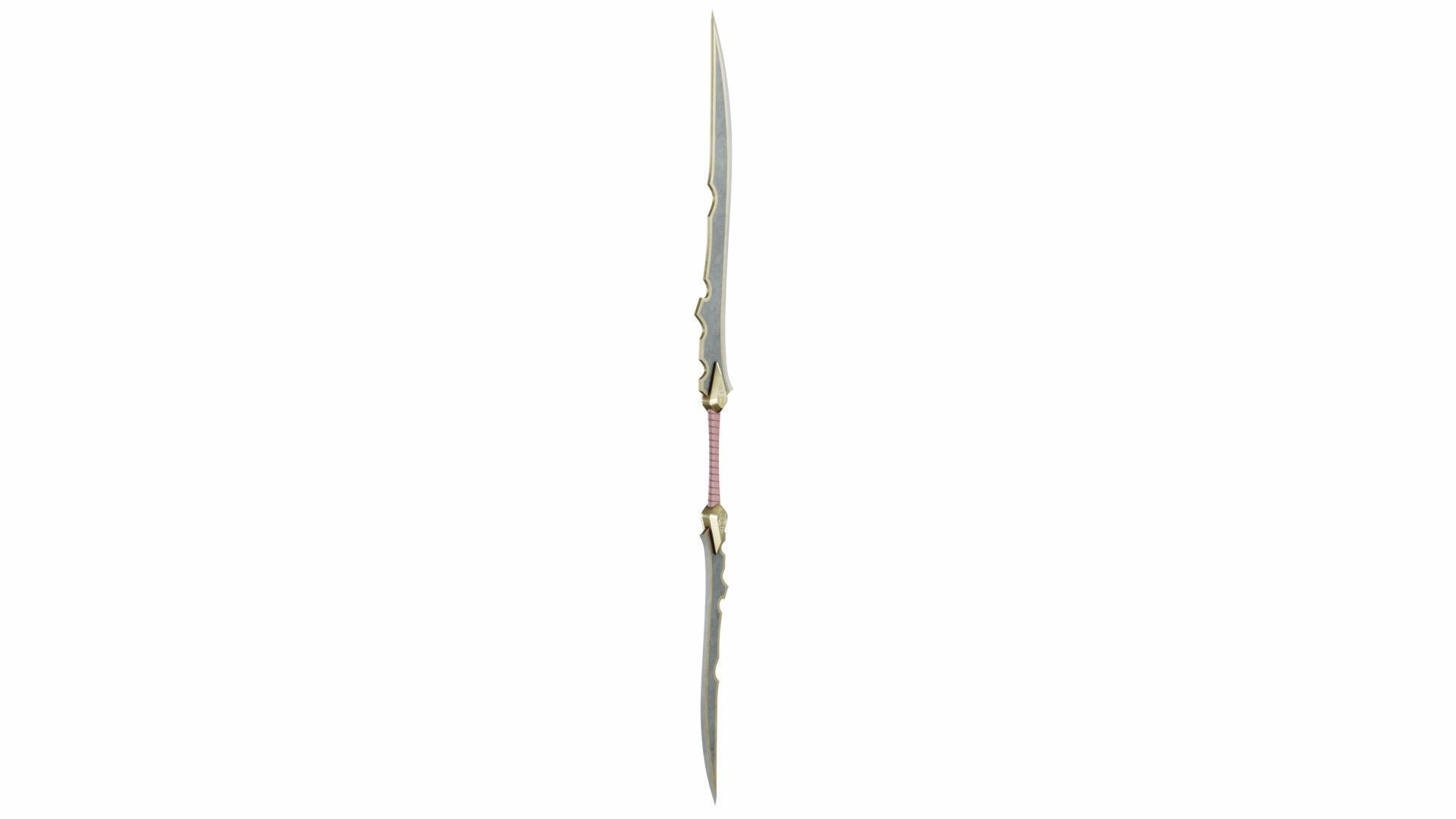 Double sword 5 3D model | CGTrader