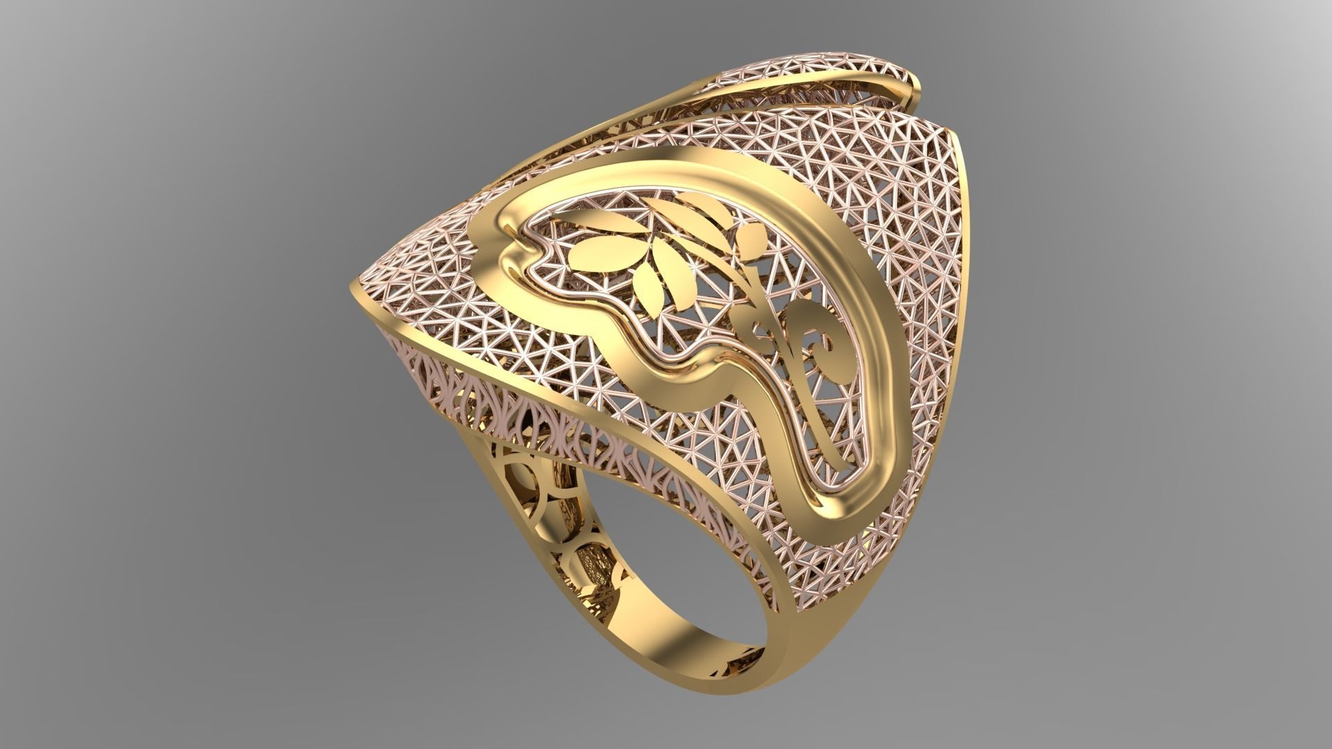 RING COLLECTION-R09 3D print model_1