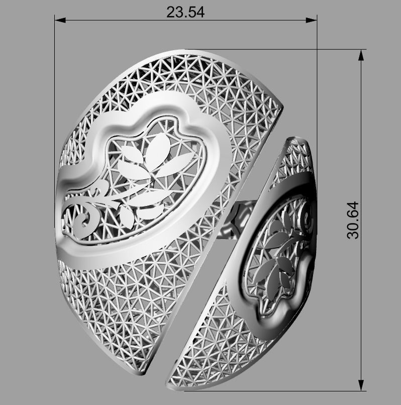 RING COLLECTION-R09 3D print model_2