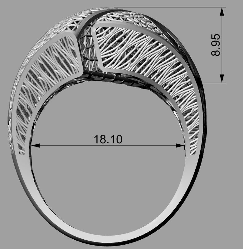 RING COLLECTION-R09 3D print model_3