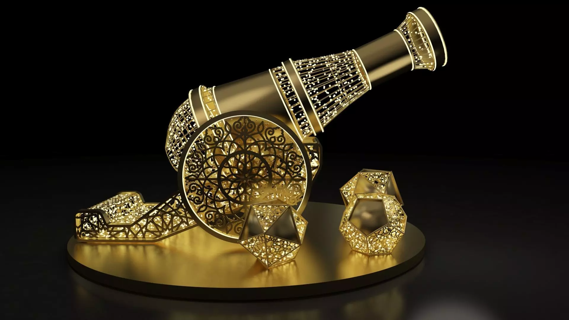 Ramadan Canon 3D model