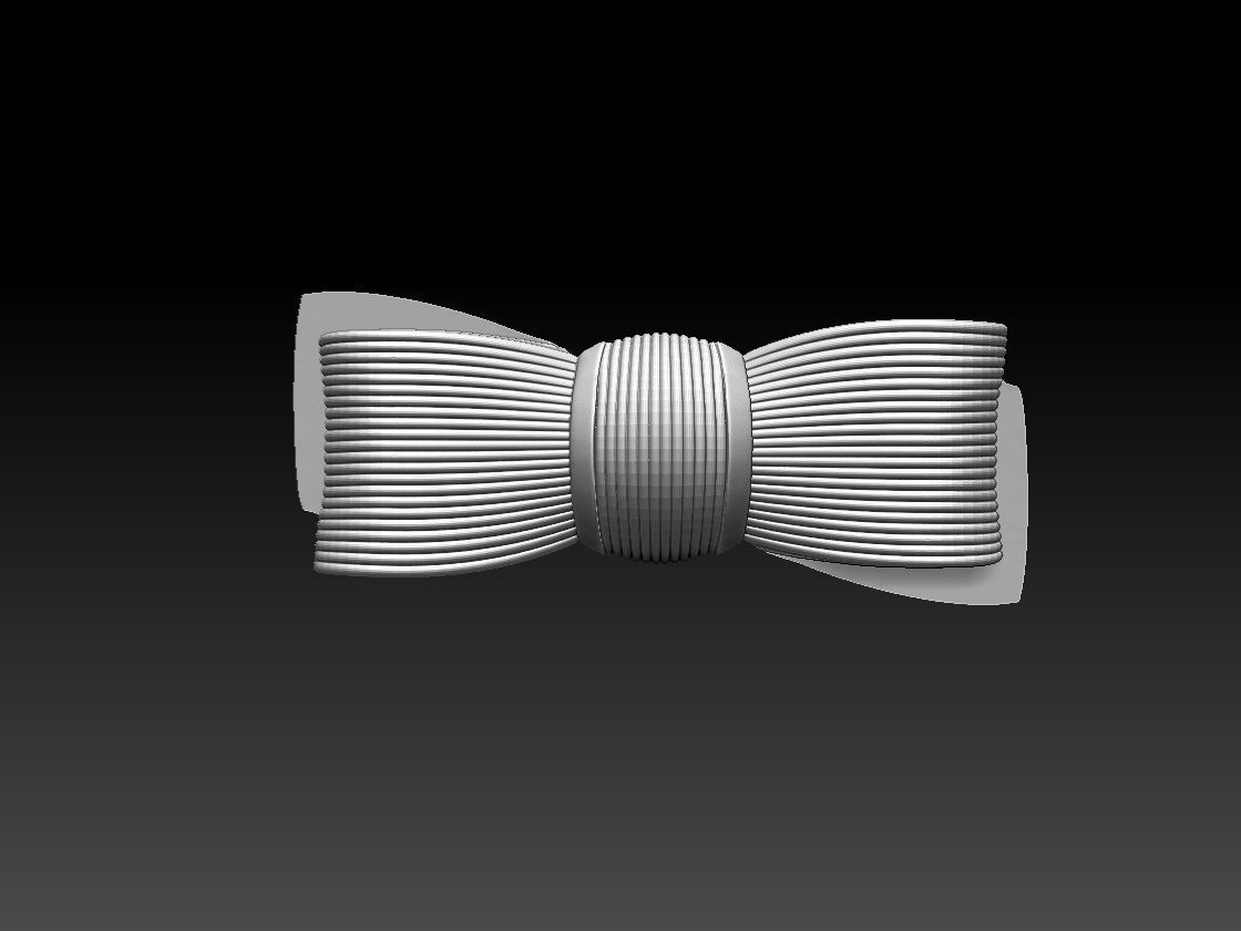 bow 2 3D print model_28