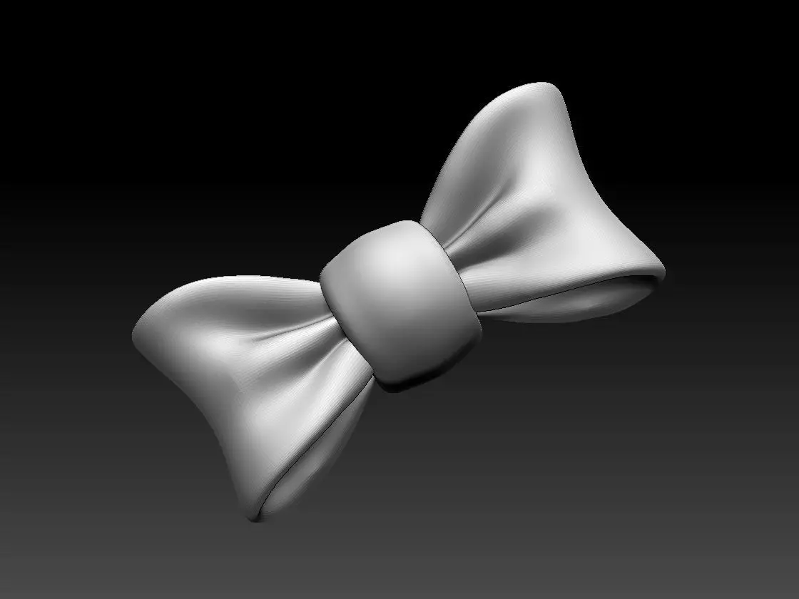 bow 3 3D print model