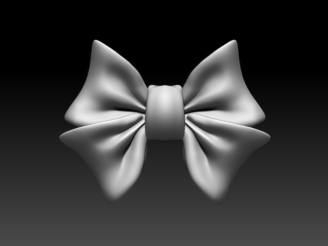 bow 4 3D print model_44
