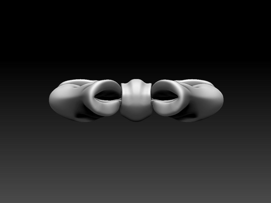 bow 4 3D print model_35