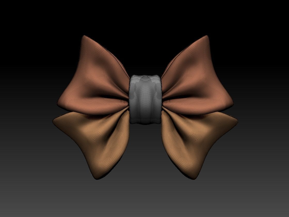bow 4 3D print model_7