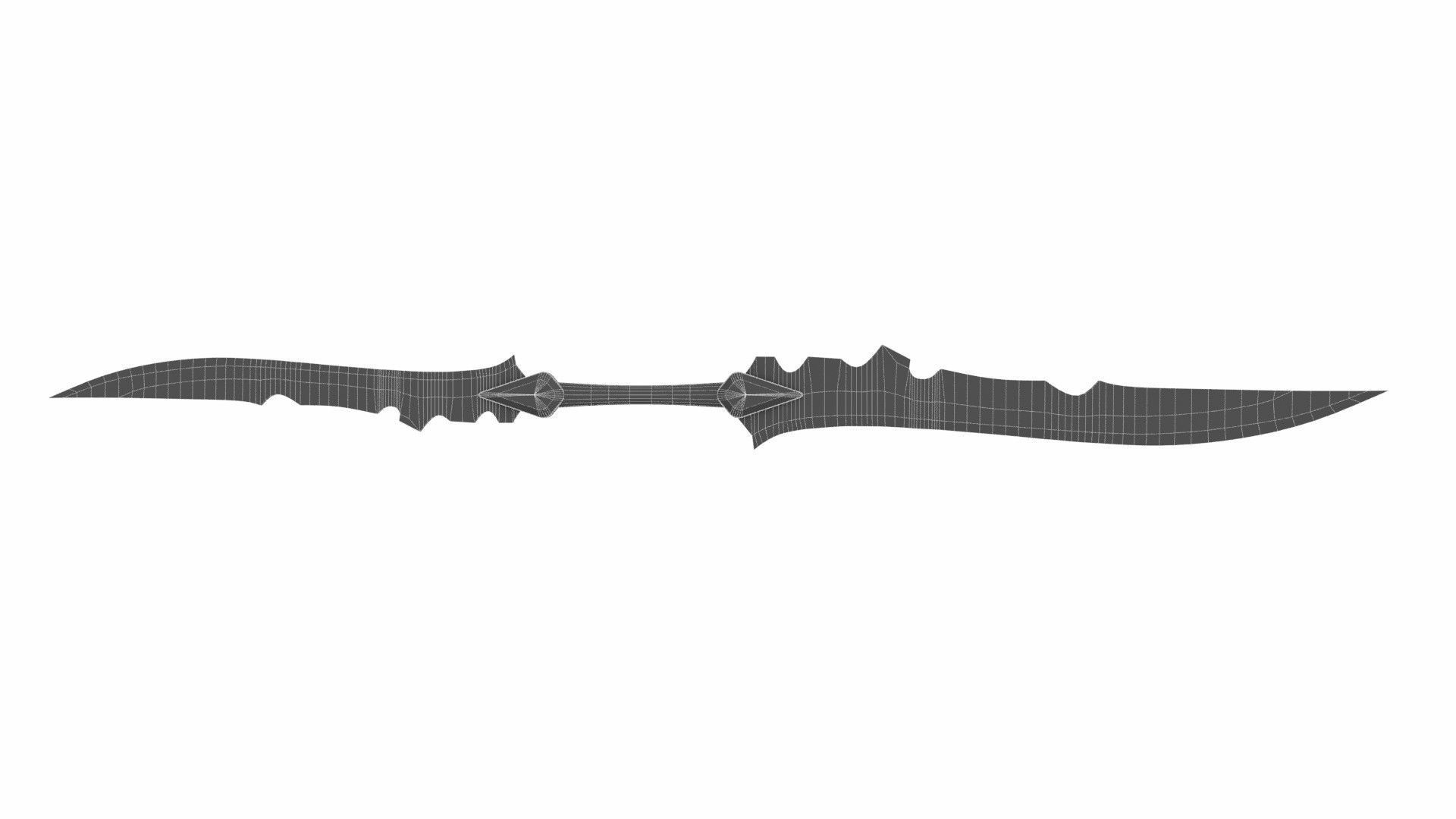 Double sword collection 3D model_15