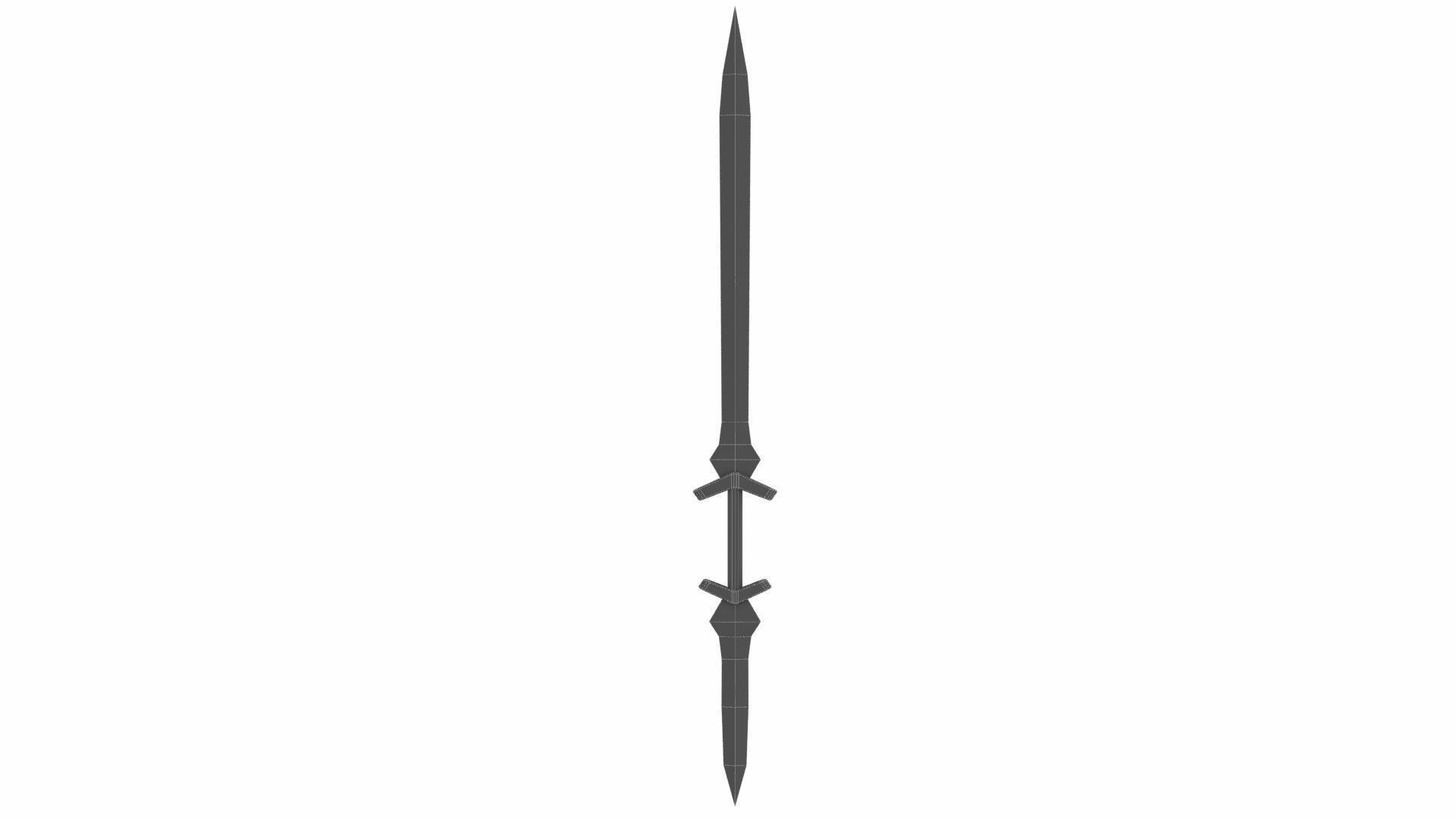 Double sword collection 3D model_19