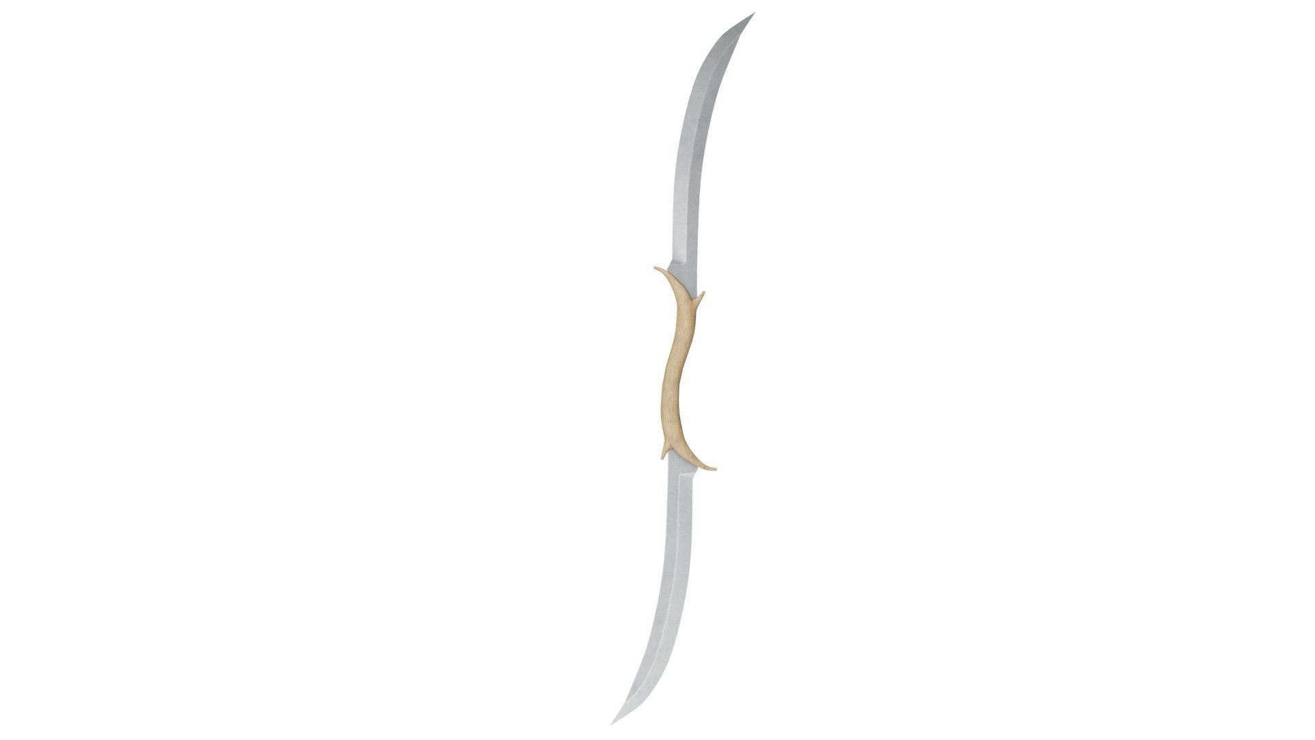 Double sword collection 3D model_8