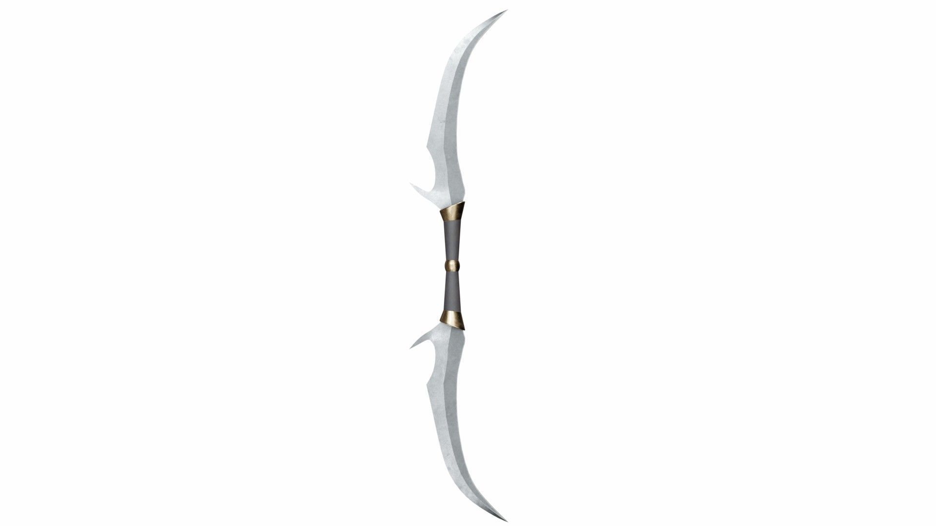 Double sword collection 3D model_7