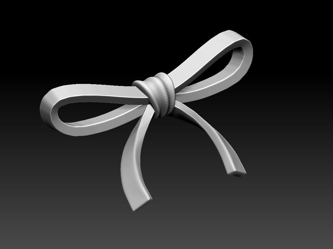 bow 9 3D print model_12