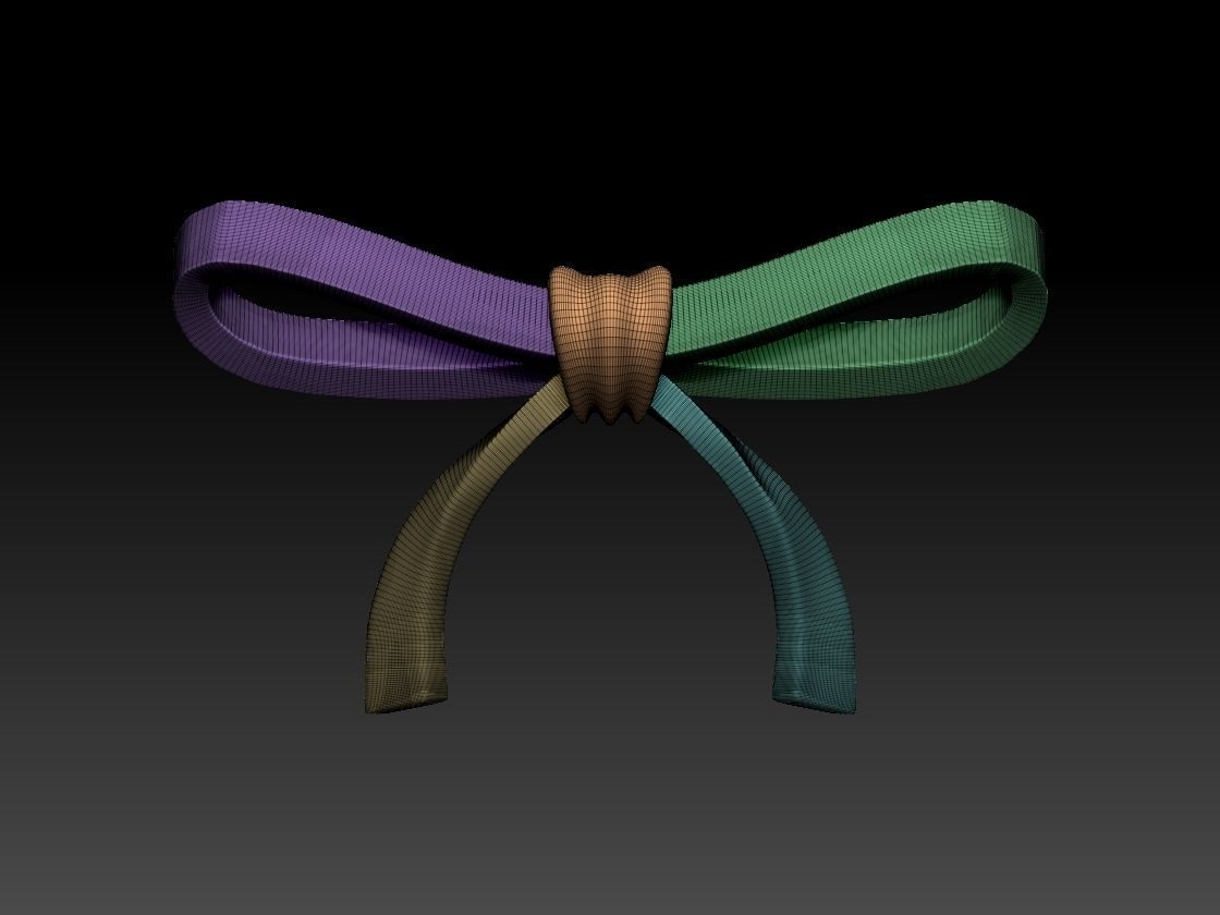 bow 9 3D print model_3