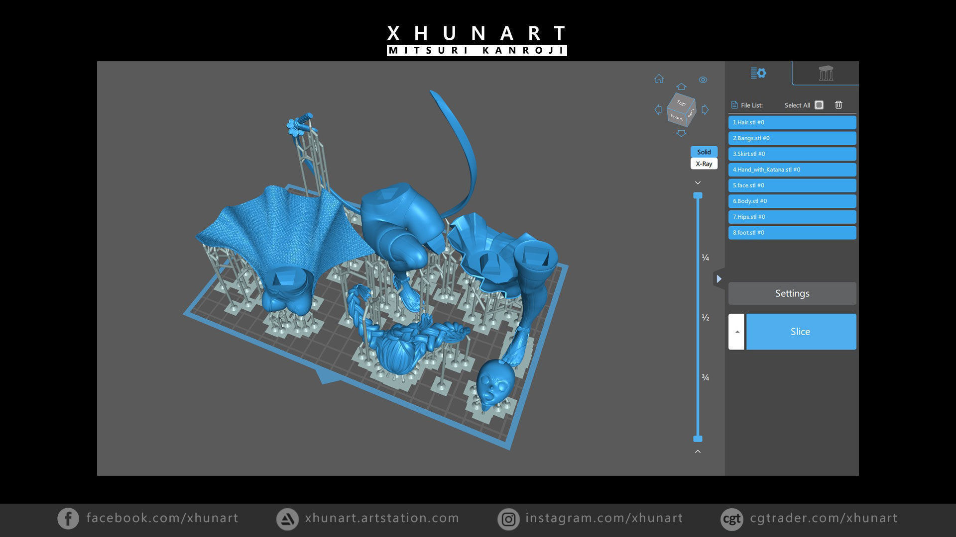 Mitsuri Kanroji - Demon slayer STL 3D print model_5
