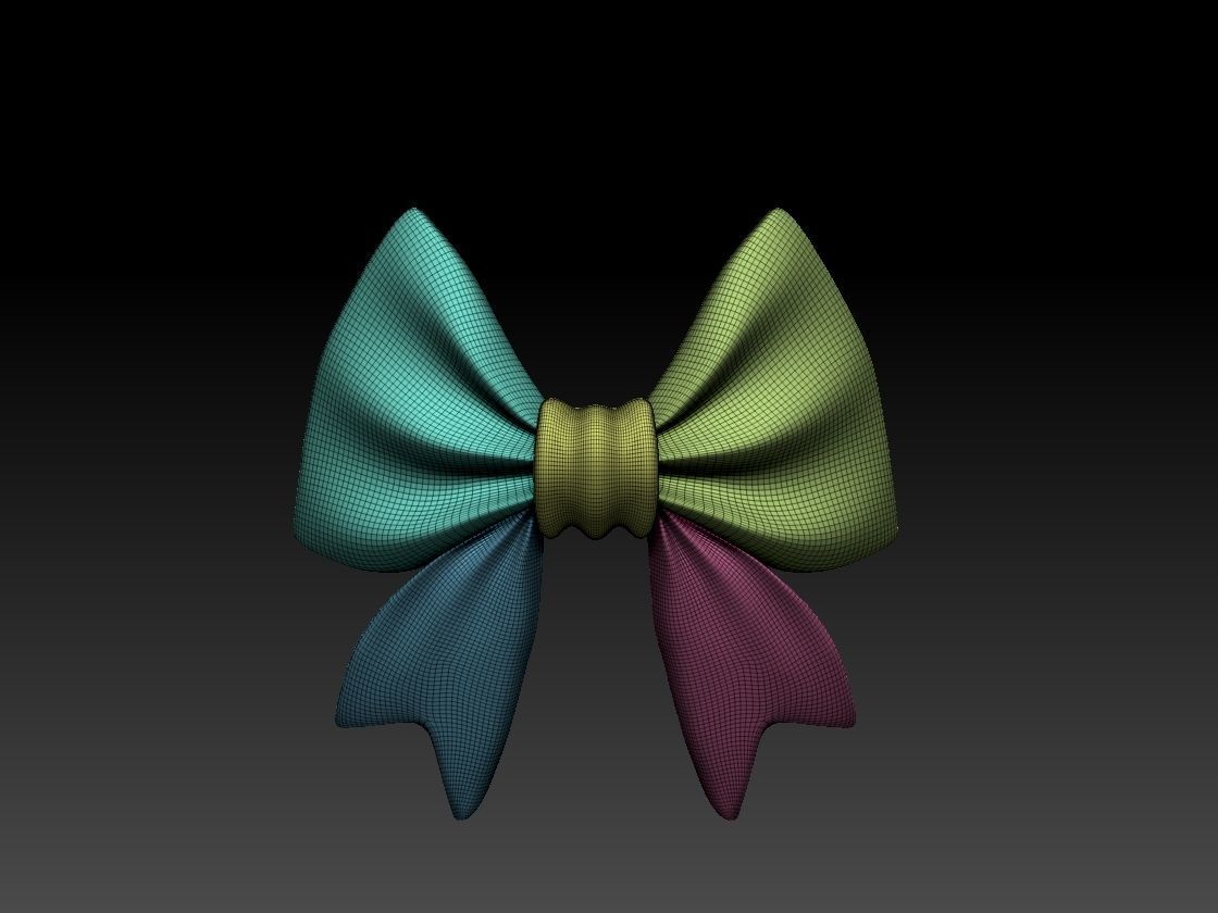 bow 12 3D print model_18