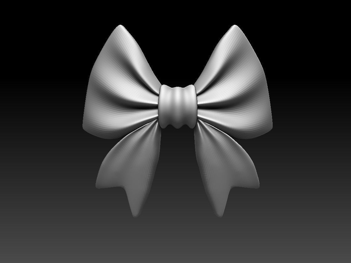 bow 12 3D print model_30