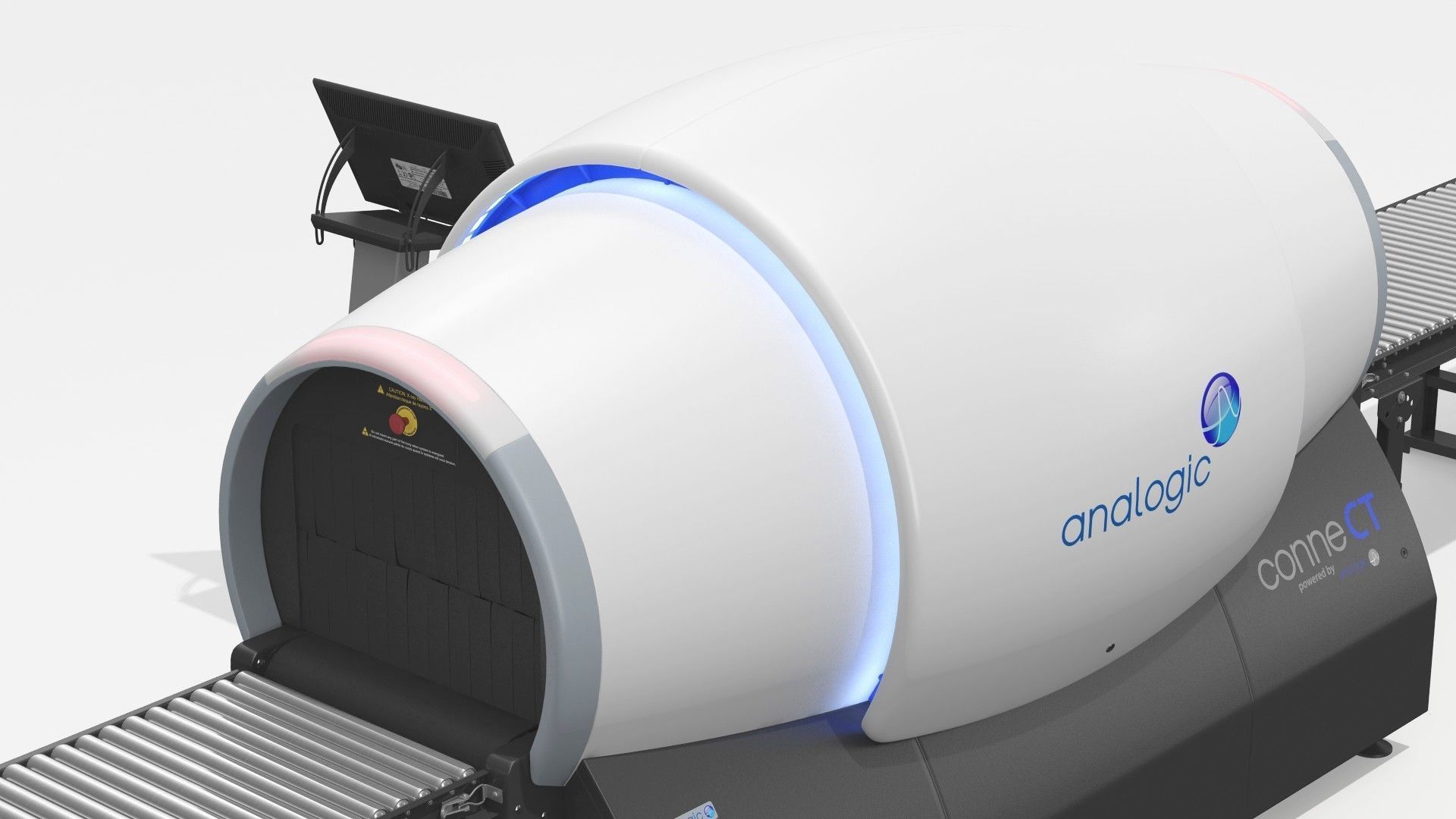 Analogic ConneCT Baggage Scanner with Monitor 3D model_19
