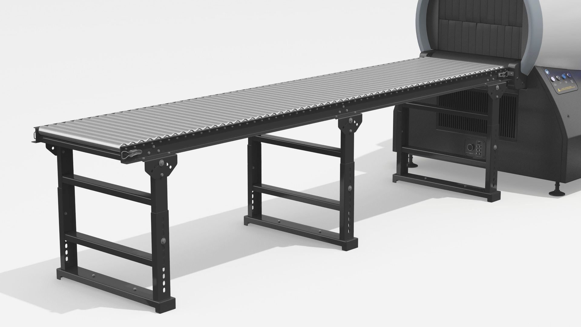 Analogic ConneCT Baggage Scanner with Monitor 3D model_10