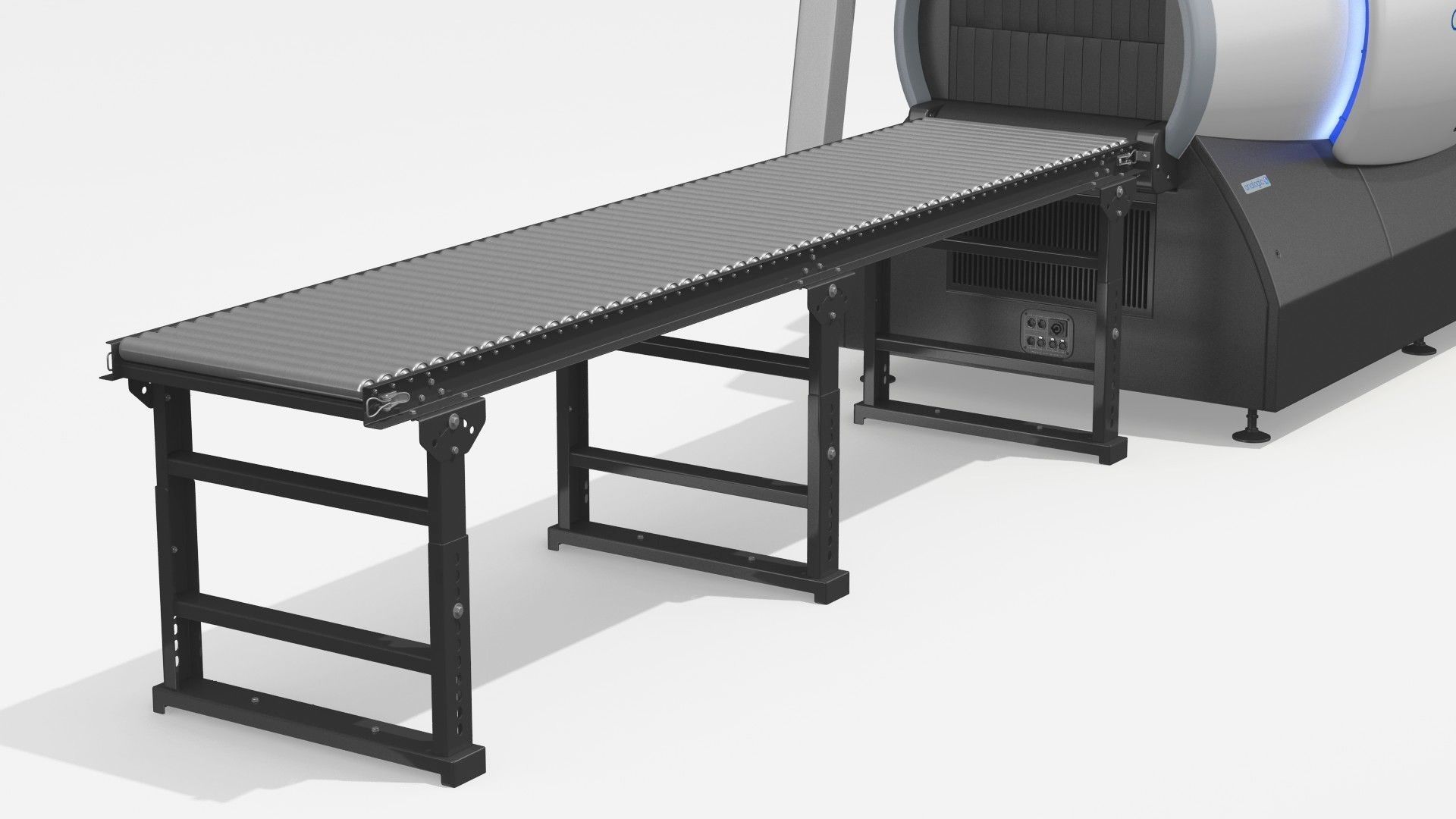 Analogic ConneCT Baggage Scanner with Monitor 3D model_17