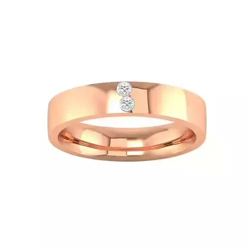 Women Band Ring STL OBJ FBX Renders Details