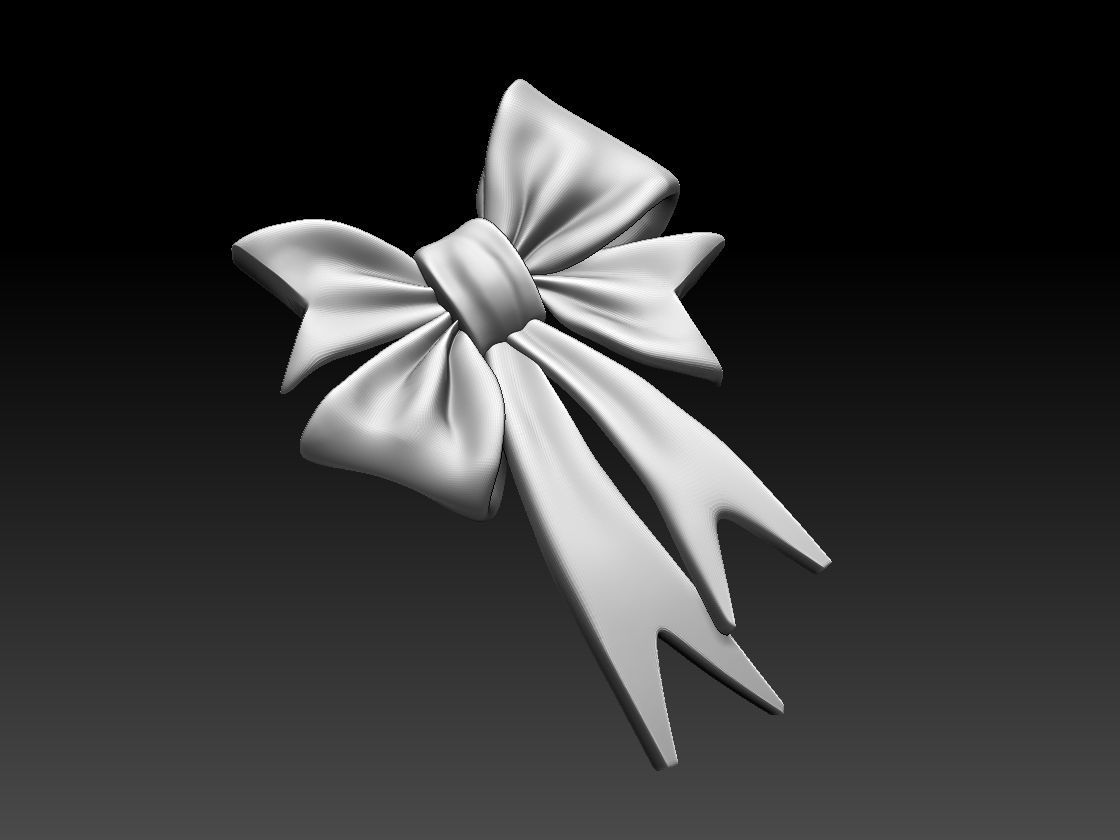 bow 15 3D print model_64