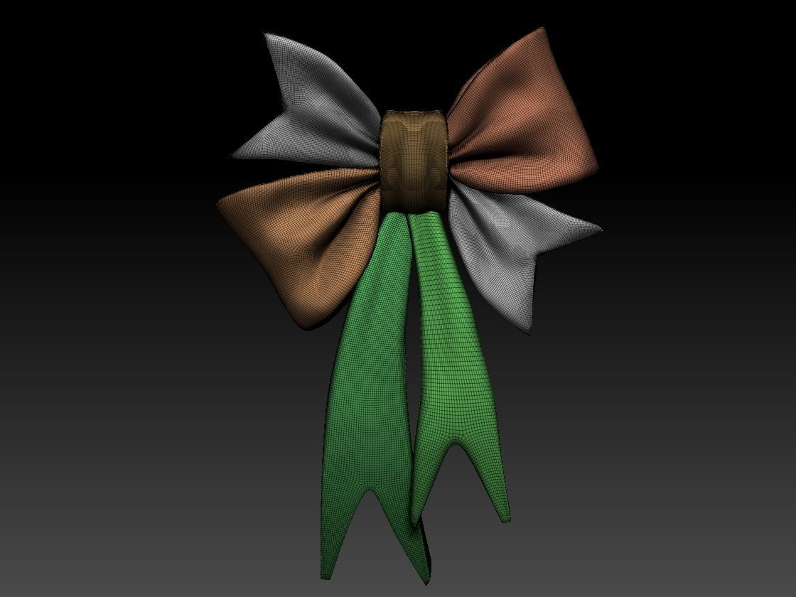 bow 15 3D print model_53