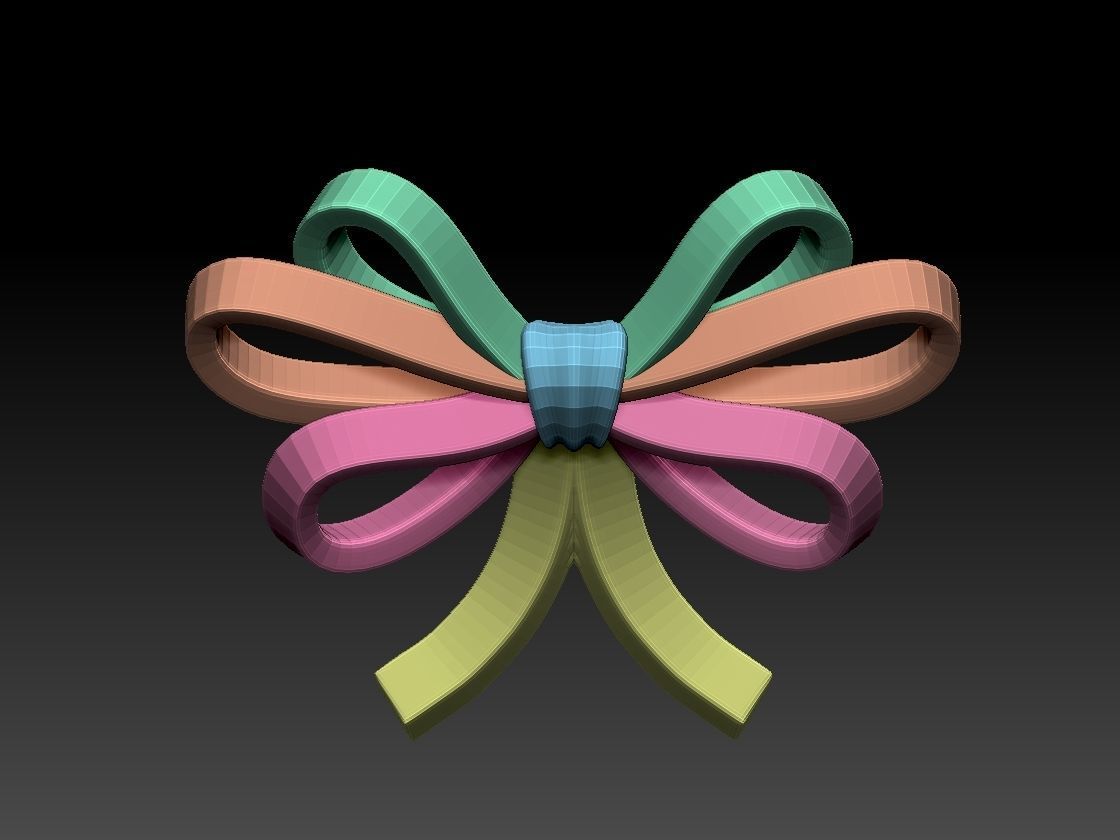 bow 16 3D print model_13