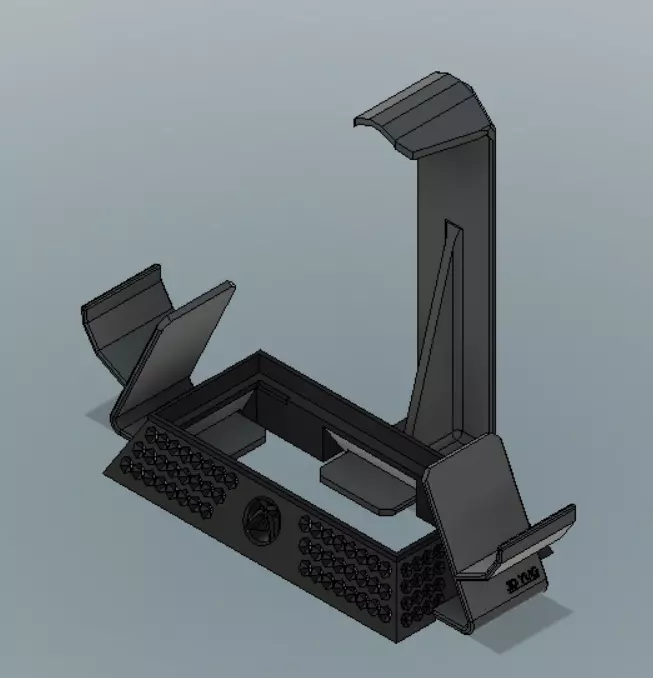 X Box S controller stand 3D print model_0