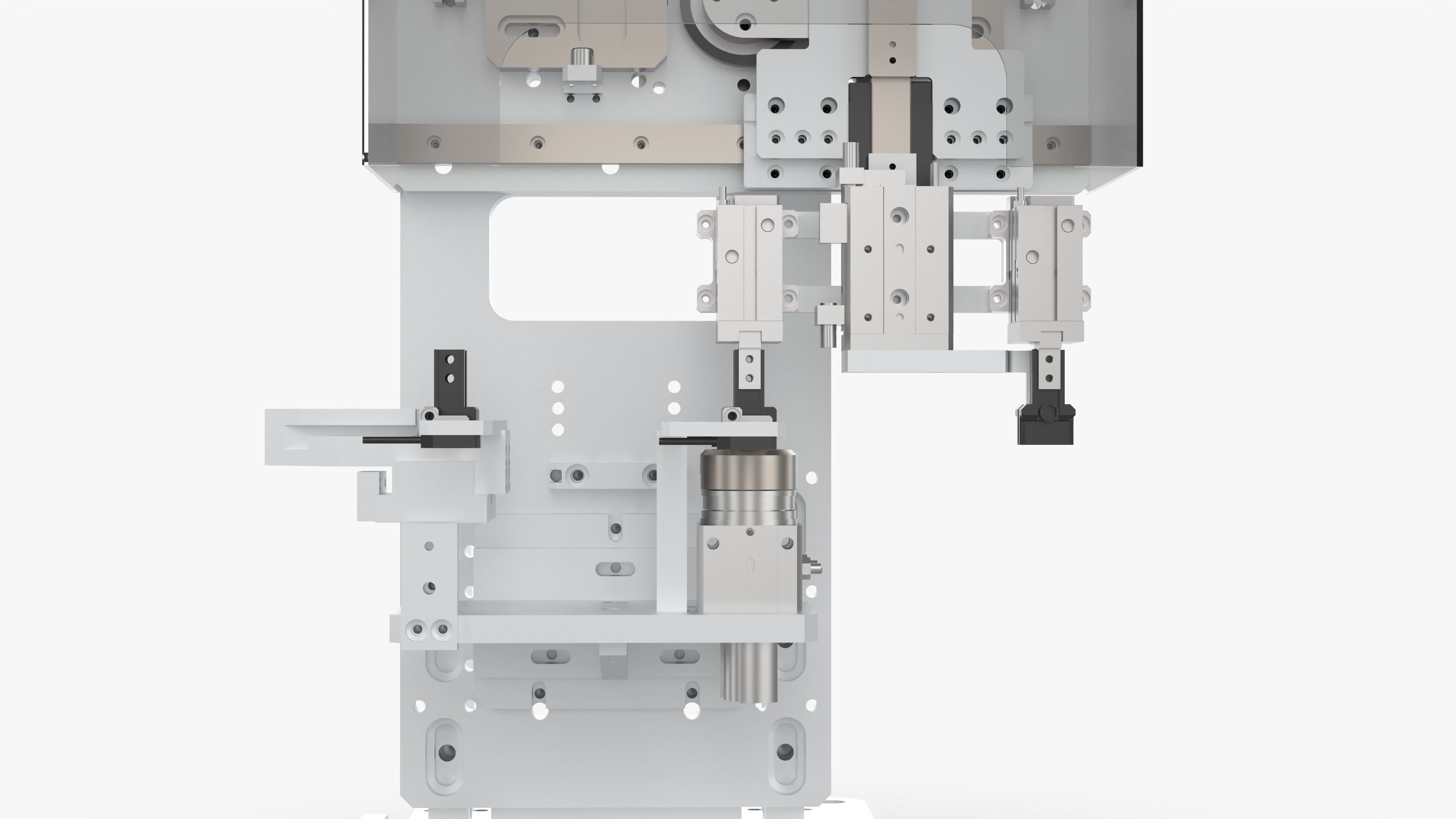 Double Station Cam Manipulator Mechanism 3D model_16